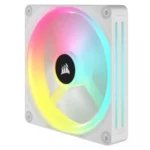 Kit De Ventiladores CORSAIR ICUE LINK QX140 / 140MM / 2 Ventiladores / RGB / 2000 RPM / 82.5 CFM / 37 dBA / 4Pin 12V, 3Pin 5V / Blanco - Image 5