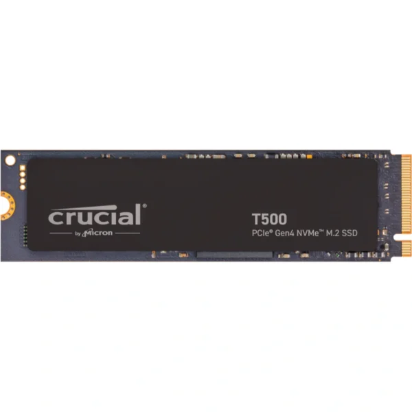 Unidad SSD M.2 NVMe Crucial T500 / 500GB / M.2 2280 / PCIe 4.0 / Lectura 7200 MB/s / Escritura 5700 MB/s - Image 1