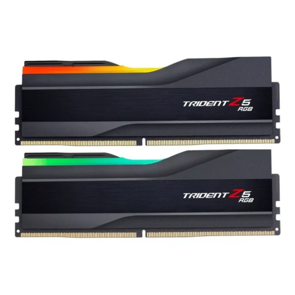 Kit De Memoria RAM G.SKILL TRIDENT Z5 RGB / 64 GB (2 x 32GB) / DIMM / DDR5 / 6400MHz / CL32 / 1.40V / XMP / Negro - Image 1