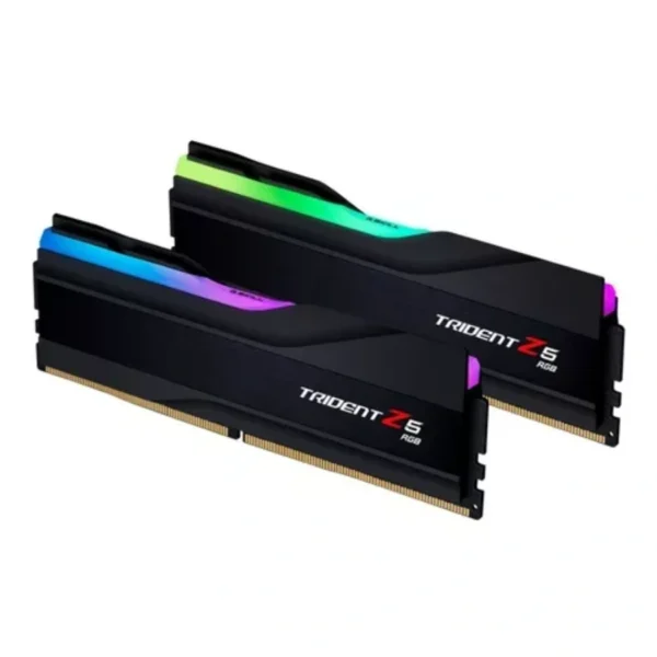 Kit De Memoria RAM G.SKILL TRIDENT Z5 RGB / 64 GB (2 x 32GB) / DIMM / DDR5 / 6400MHz / CL32 / 1.40V / XMP / Negro - Image 4