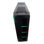Gabinete EVOTEC Slim ARUBA / Mini Torre / Micro ATX / Fuente De Poder Incluida 600W / Ventana Lateral De Metal / USB 2.0, 3.5Mm / Negro - Image 2