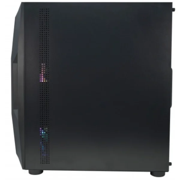 Gabinete EVOTEC SEOUL / Mini Torre / Micro ATX / Ventana Lateral De Cristal Templado / 3 Ventiladores Incluidos / USB 3.0, USB 2.0, 3.5Mm / Negro - Image 2