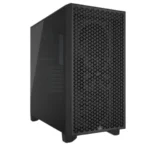 Gabinete CORSAIR AIRFLOW 3000D / ATX / 2 Ventiladores Incluidos / Cristal Templado / USB 3.2, 3.5 mm / Negro