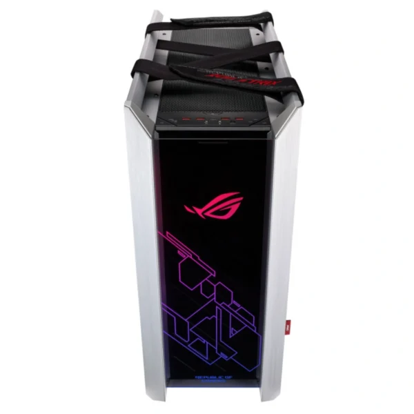 Gabinete ASUS ROG Strix Helios GX601 / Media Torre / E-ATX / Ventana Lateral De Cristal Templado / 4 Ventiladores Incluidos / USB 3.1, USB C, 3.5Mm / Blanco - Image 2