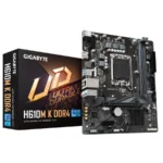 Tarjeta Madre GIGABYTE H610M K DDR4 / Micro ATX / Socket LGA1700 / 64GB X2 DDR4 3200MHz / HDMI / USB 3.2, USB 2.0 / NVMe M.2 PCIe 3.0