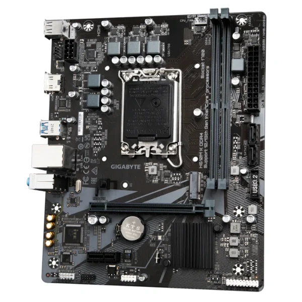 Tarjeta Madre GIGABYTE H610M K DDR4 / Micro ATX / Socket LGA1700 / 64GB X2 DDR4 3200MHz / HDMI / USB 3.2, USB 2.0 / NVMe M.2 PCIe 3.0 - Image 4