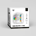 Gabinete BALAM RUSH TANK PRO EVO GM955 / Micro ATX, Mini ITX / Cristal Templado / 3 Ventiladores Incluidos ARGB / USB 2.0, 3.0, Tipo C, 3.5mm / Blanco - Image 5