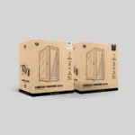 Gabinete Gamer BALAM RUSH CARBONO TWIN MATE 8000 / Media Torre / Micro-ATX, Mini ITX / Cristal Templado / 4 Ventiladores ARGB Incluidos / USB 3.1, USB 3.0, USB 2.0, Tipo C, 30.5mm / Blanco - Image 8
