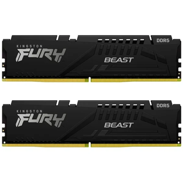 Kit De Memoria RAM KINGSTON FURY BEAST / 64GB (2X32GB) / DDR5 5600MHz / CL36 / 1.25V / Negro - Image 1