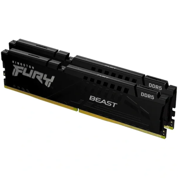 Memoria RAM KINGSTON FURY BEAST / 64GB (2X32GB) / DDR5 6000MHz / CL36 / 1.35V / Negro - Image 3