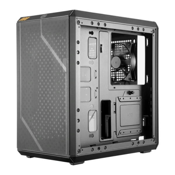 Gabinete COOLER MASTER MASTERBOX Q300L TUF / Mini Torre / Micro ATX / Panel Lateral De Acrílico / 1 Ventilador Incluido / USB 3.0, 3.5mm / Negro - Image 4