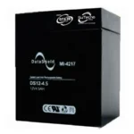 Batería De Reemplazo DATASHIELD MI-4217 / Para No Break / 12V / 4.5AH / Fácilmente Recargable / Sin Mantenimiento / Color Negro