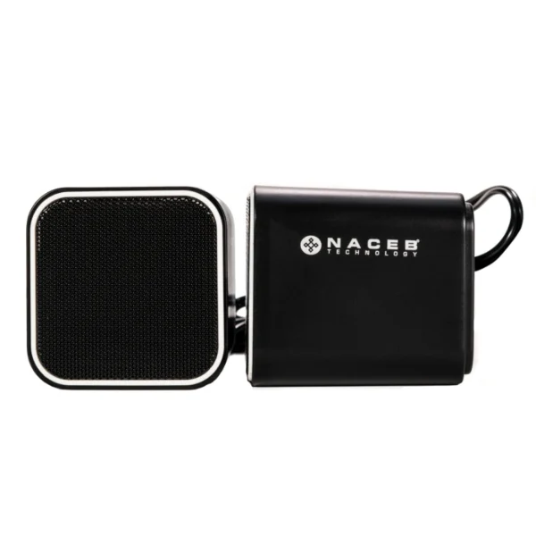 Bocinas NACEB NA-082 / Alámbrica / USB, 3.5MM / 3W x 2 RMS / Multimedia / Base Escritorio / Control De Volumen / Negro - Image 1