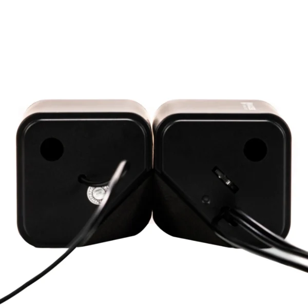 Bocinas NACEB NA-082 / Alámbrica / USB, 3.5MM / 3W x 2 RMS / Multimedia / Base Escritorio / Control De Volumen / Negro - Image 5