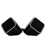 Bocinas NACEB NA-082 / Alámbrica / USB, 3.5MM / 3W x 2 RMS / Multimedia / Base Escritorio / Control De Volumen / Negro - Image 2
