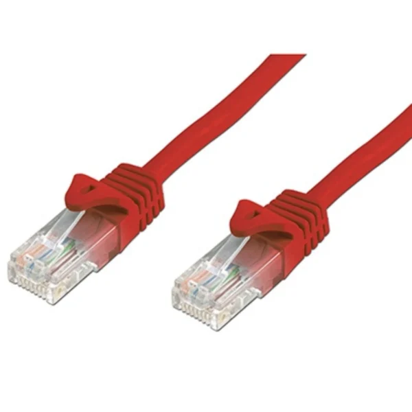 Cable Patch Cord NITROTEL NTPC5E10RD / RJ45 / Macho-Macho / 3Metros / CAT5E / 10FT / Rojo - Image 1