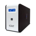 No Break Interactivo CDP R-SMART1010 / 1000VA / 500W / 10 Contactos* / Hasta 40Min De Respaldo Según Carga* / Pantalla LCD / Blanco Con Negro