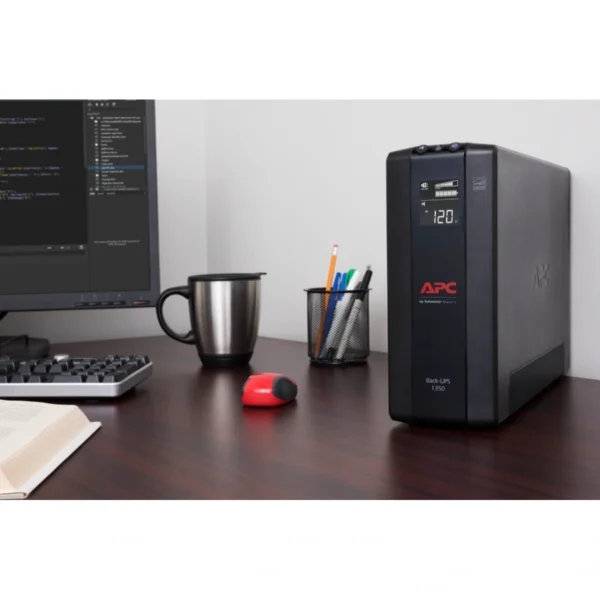 No Break APC BACK UPS PRO BX / 1350VA / 810W / 10 Contactos* / Hasta 60Min De Respaldo Según Carga* / Interfaz LCD / Negro - Image 4