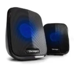 Bocinas VORAGO SPK-107 / Alámbrico / USB / 3.5MM / Potencia 3W x2 / 20Hz - 20KHz / Negro