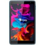 Tablet STYLOS TARIS V2 / Quad-Core T310 / 8" / Memoria RAM 2GB / Almacenamiento 32GB / Android 11 / Cámara 0.3/2MP / WIFI, BT / Incluye Funda TPU / Azul