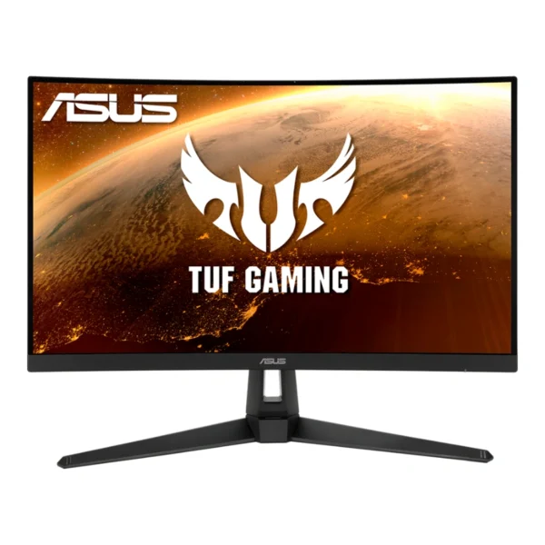 Monitor Curvo ASUS TUF GAMING VG27VH1B / 27" / 1920 x 1080 Full HD / 165Hz / Panel VA / 1MS / HDMI, VGA, 3.5mm / Adaptive-sync, FreeSync, Extreme Low Motion Blur / Negro - Image 1