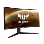 Monitor Gamer Curvo ASUS TUF GAMING VG34VQL1B / 34" / 3440 x 1440 WQD / 165Hz / 1MS / Panel VA / DP, HDMI, 3.5mm, USB 3.2 / Extreme Low Motion Blur, FreeSync Premium, DisplayHDR 400 / Negro - Image 3
