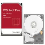 Disco Duro WD RED Plus NAS / 4TB / 3.5" / SATA III 6 Gbit/S / 5400 Rpm / 256MB Caché / 180MB/s - Image 2
