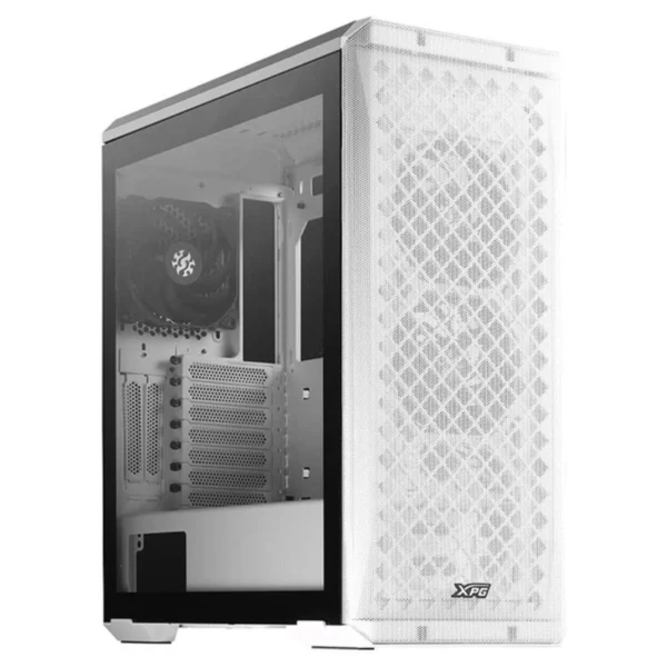 Gabinete XPG DEFENDER / E-ATX / 3 Ventiladores Incluidos / Cristal Templado / USB 3.0, 3.5 mm / Blanco - Image 1