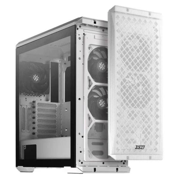Gabinete XPG DEFENDER / E-ATX / 3 Ventiladores Incluidos / Cristal Templado / USB 3.0, 3.5 mm / Blanco - Image 2