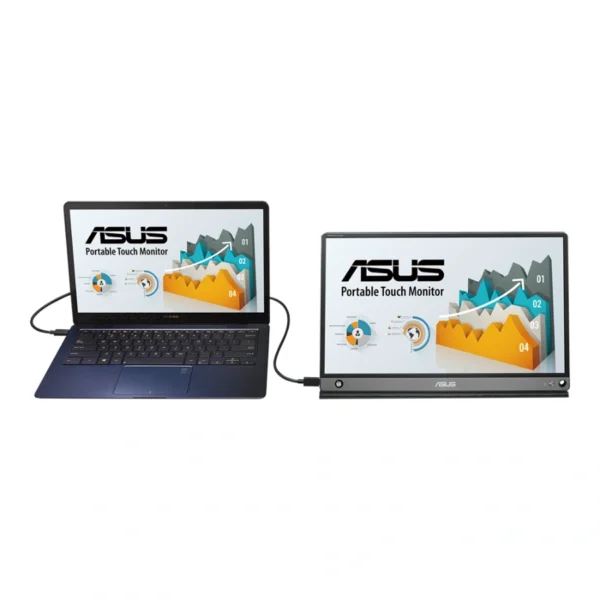 Monitor Portátil USB ASUS ZenScreen Touch MB16AMT / 15.6" / 1920 X 1080 FHD / 60Hz / 5ms / USB-C, Micro HDMI / Panel IPS / Touch / Negro - Image 6