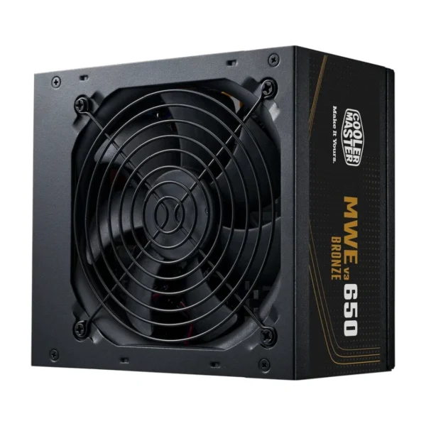 Fuente De Poder COOLER MASTER MWE BRONZE 650 V3 / 650 W / 80 Plus Bronze / 24 Pin ATX / CPU 4+4 / PCI-E 6+2 / SATA / Molex / Negro - Image 1