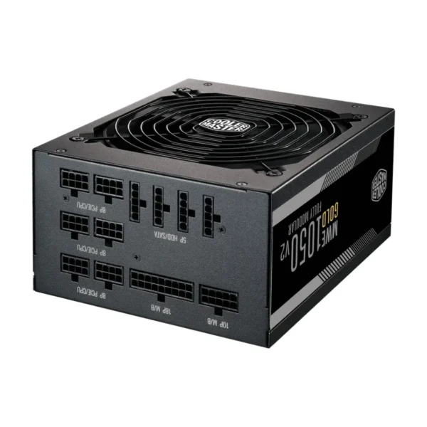 Fuente De Poder COOLER MASTER MWE GOLD 1050 V2 / 1050 W / Modular / 80 Plus Gold / 24 Pin ATX / CPU 4+4 / PCI-E 6+2 / SATA / Negro - Image 4