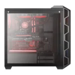 Gabinete COOLER MASTER MASTERCASE H500 ARGB / Media Torre / E-ATX / Ventana De Vidrio Templado / 3 Ventiladores Incluidos / USB 3.2, USB 2.0, 3.5MM / Gris - Image 4
