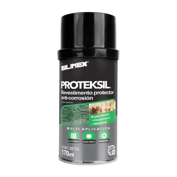 Aerosol Protector Anticorrosión SILIMEX PROTEKSIL / Para Mecanismos Y Circuitos De Equipos Electrónicos / 170ml - Image 1