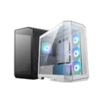 Gabinete MAG PANO M100R PZ / Micro-ATX / 4 Ventiladores Incluidos ARGB / Cristal Templado 270° / USB 3.2, USB-C, 3.5 mm / Blanco - Image 5