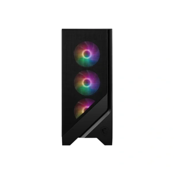Gabinete MSI MAG FORGE 120A AIRFLOW / ATX / Cristal Templado / Incluye 6 Ventiladores RGB / x2 USB 3.2 Tipo A / Frente De Mallado / Negro - Image 3