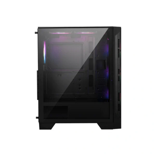 Gabinete MSI MAG FORGE 120A AIRFLOW / ATX / Cristal Templado / Incluye 6 Ventiladores RGB / x2 USB 3.2 Tipo A / Frente De Mallado / Negro - Image 4