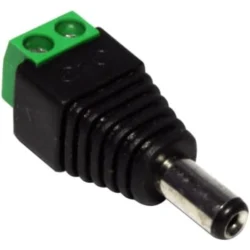 Paquete Con 10 Piezas De Adaptador De Corriente X-CASE / Para Cámaras DC Macho VVCONEC5210P