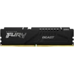 Memoria RAM KINGSTON FURY BEAST BLACK / 32GB / DDR5 5600MHz / CL36 / 1.25V / XMP / Negro