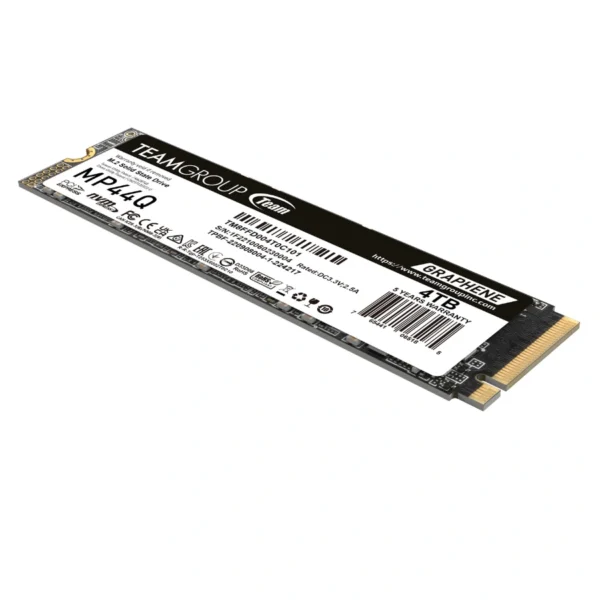 Unidad SSD M.2 NVMe TEAMGROUP TEAM MP44Q / 4TB / PCIe 4.0 / 2280 / Lectura 7400MB/s / Escritura 6500MB/s / 3D NAND - Image 4