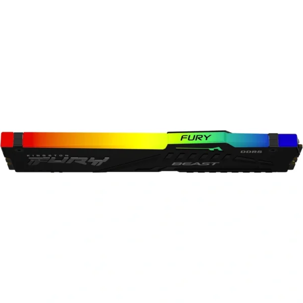 Memoria RAM KINGSTON FURY BEAST BLACK RGB / 16GB / DDR5 5600MHz / CL40 / 1.25V / XMP / Negro - Image 3