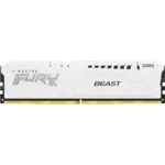 Memoria RAM KINGSTON FURY BEAST / 32GB / DDR5 5200MHz / 1.25 V / CL40 / XMP / Blanco
