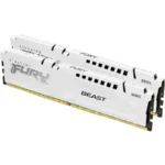 Kit De Memoria RAM KINGSTON FURY BEAST / 64GB (2x32GB) / DDR5 5200MHz / CL40 / 1.25V / XMP / Blanco