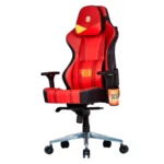 Silla Gamer COOLER MASTER GAMING CALIBER X2 Edición Especial STREET FIGHTER 6 KEN / Reposacabezas Espuma Viscoelástica / Ajuste De Altura / Apoya Brazos 4D / Soporte Lumbar / Pistón Clase 4 / Rojo-Negro-Amarillo - Image 4