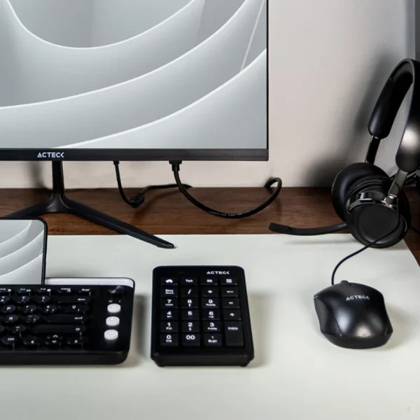 Teclado Numérico ACTECK INSPIRE TI450 / Inalámbrico / Indicador LED / USB / Membrana / 23 Teclas / Negro - Image 2