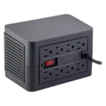 Regulador Acteck RV800 / 400W / 800VA / Entrada 148V, Salida 132V / 8 Contactos / Contra Sobre Tensiones / Color Negro