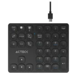 Teclado Numérico ACTECK INSPIRE PAD PRO TN480 / Inalámbrico / Receptor USB / Membrana / 36 Teclas / Negro