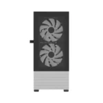Gabinete Gamer BALAM RUSH Nitrox Crystal 5500 CBW / ATX / Cristal Templado / Incluye 3 Ventiladores ARGB / USB 3.0, USB 2.0, USB-C / Negro-Blanco - Image 3