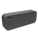 Bocina VORAGO BSP-150 / Inalámbrica, Alámbrico / Bluetooth, Micro SD, USB, 3.5 MM / Radio FM – TF / Sonido Estéreo / 6W / Recargable / Gris - Image 5