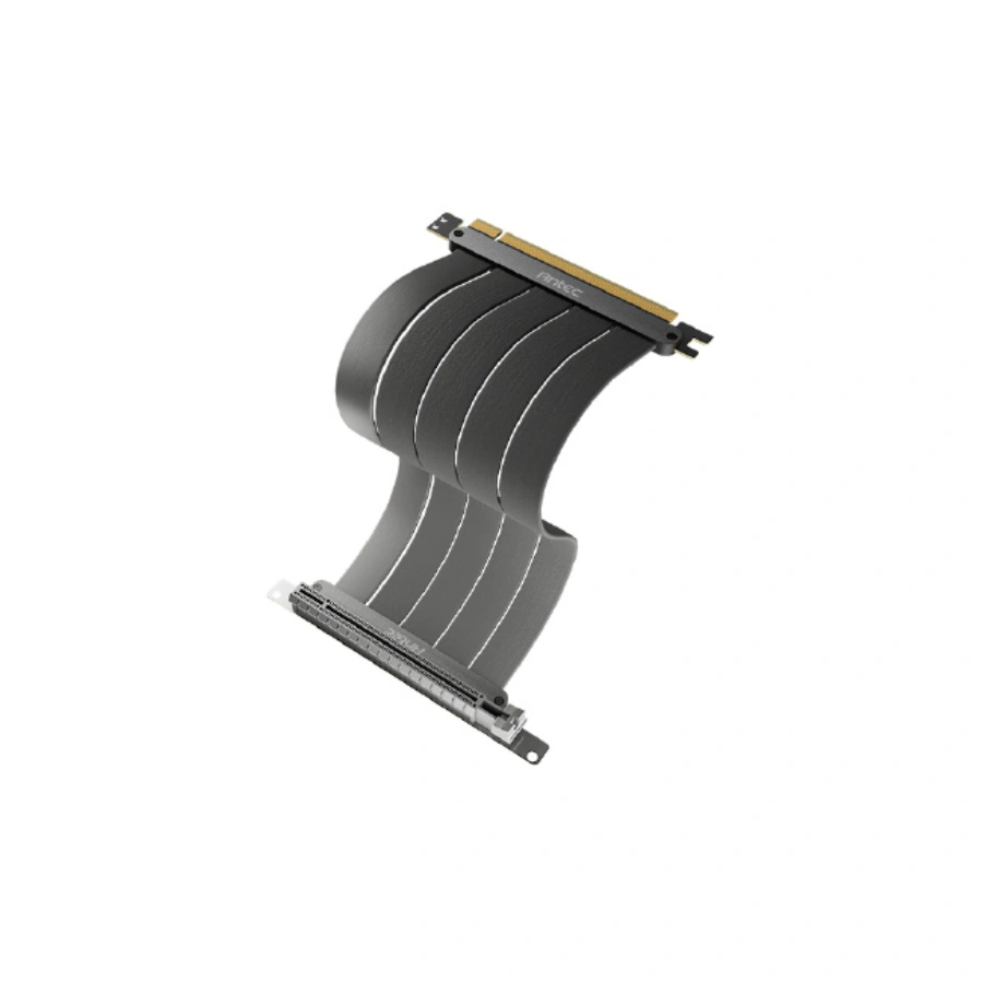 CP-ANTEC-0-761345-77706-3-43147c Cable Riser ANTEC / Para Tarjeta De Video / PCI Express 4.0 / 220mm / Negro - Image 1